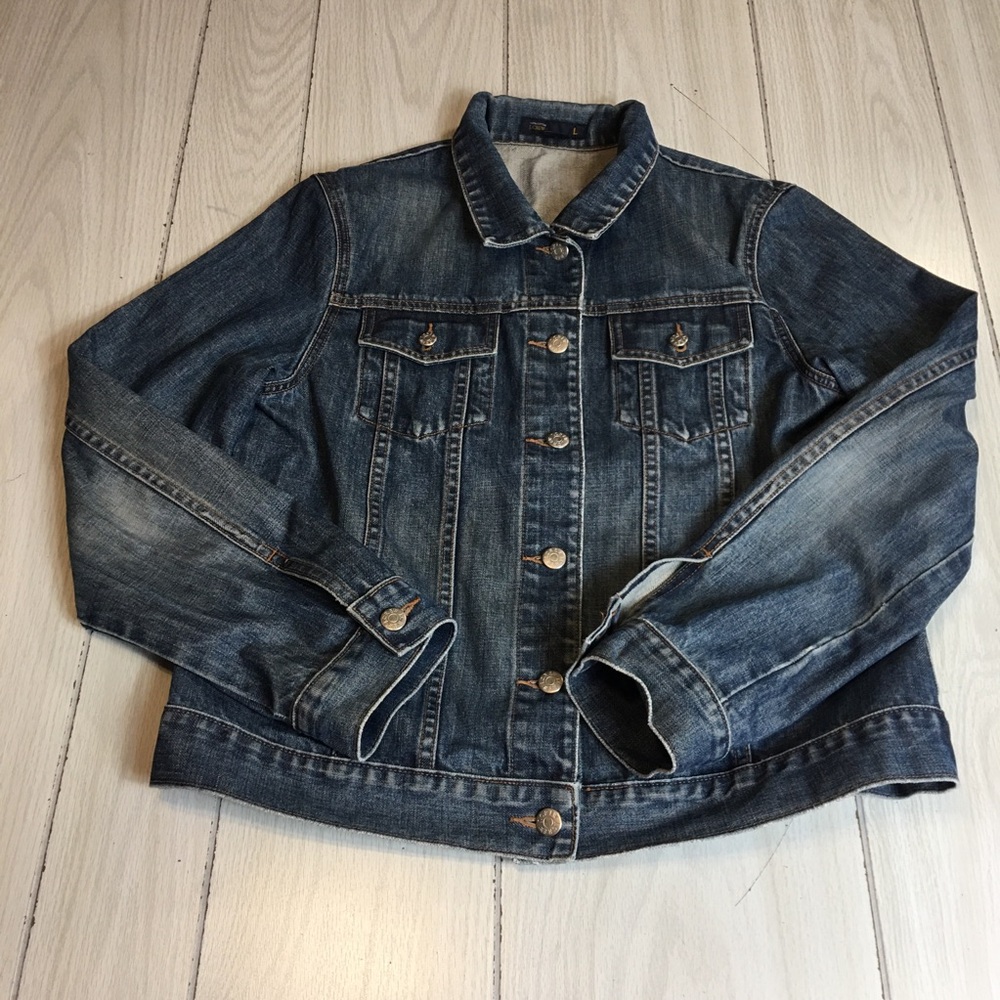 J. Crew Blue Vintage Jean Jacket